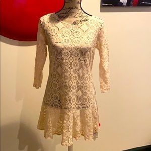 Free People Lace Tunic/Dress